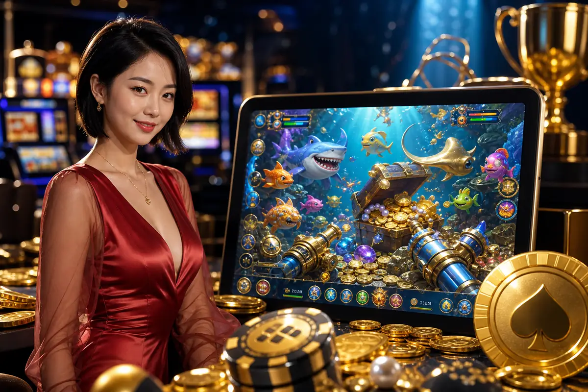 megga888 Casino dealer langsung meja permainan